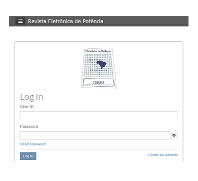 Novo site e sistema